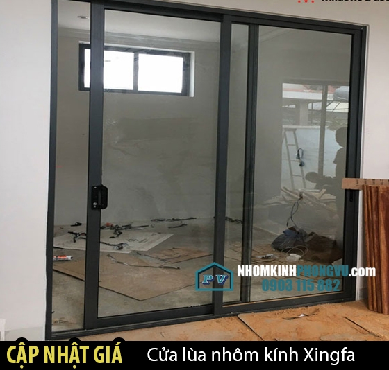 Báo giá 59 + Mẫu cửa lùa nhôm xingfa các loại chuẩn nhất